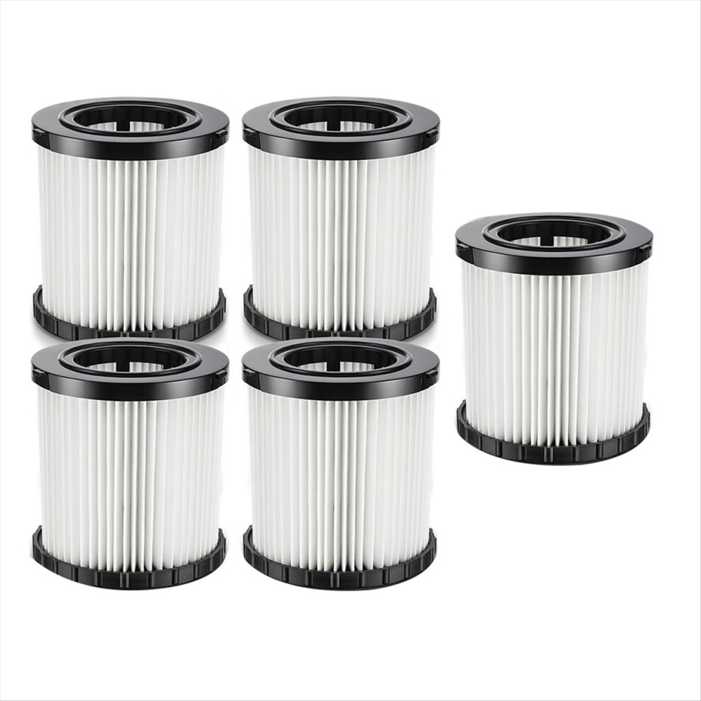 5pcs DCV5801H DCV581H Wet Dry Vacuum Filters for Vacuum DCV580H HEPA Replacement Filter