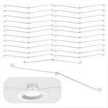 24Pcs Recessed Lighting Springs Clips Recessed Lighting Torsion Spring Clips for Recessed Lighting Accessories