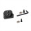 Mount Bracket Kit Profile Bracke Fixing Bracket for /TGT Steering Wheel Fixed Profile Holder Vertical 1