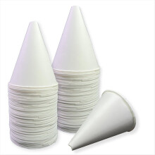 100 Pcs Paper Funnels for Motor Oil 6oz Disposable Engine Oil Funnels,for Dispensers Kitchen Filling Bottle Funnel