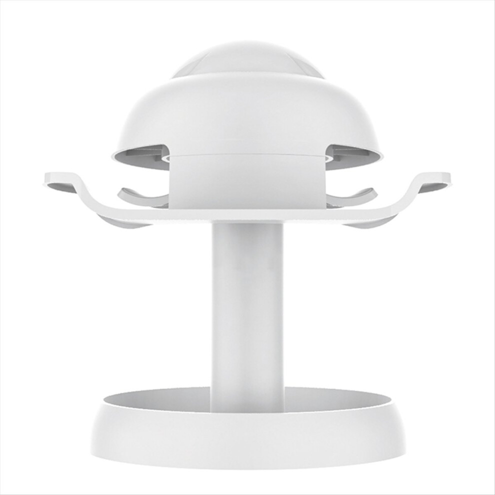 Vr Headset Bracket For // 3 Headset Controllers Display Desktop Stable Stand White 4852463354529