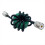 1.8-30MHz 200W Shortwave Magnetic Ring for Frequency Shortwave Radio Testing Common Mode Current Anti-Interference 1