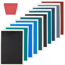 10 Sheets of Engraved Colored Paper with Friction Plate 0.3 mm Thick Engraving Marking Colored Paper for Ceramic Glass