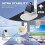 Universal Projector Bracket Desktop Wall Mounted Celling Suspended Holder Stand 360 Rotate Projector Bracket 5