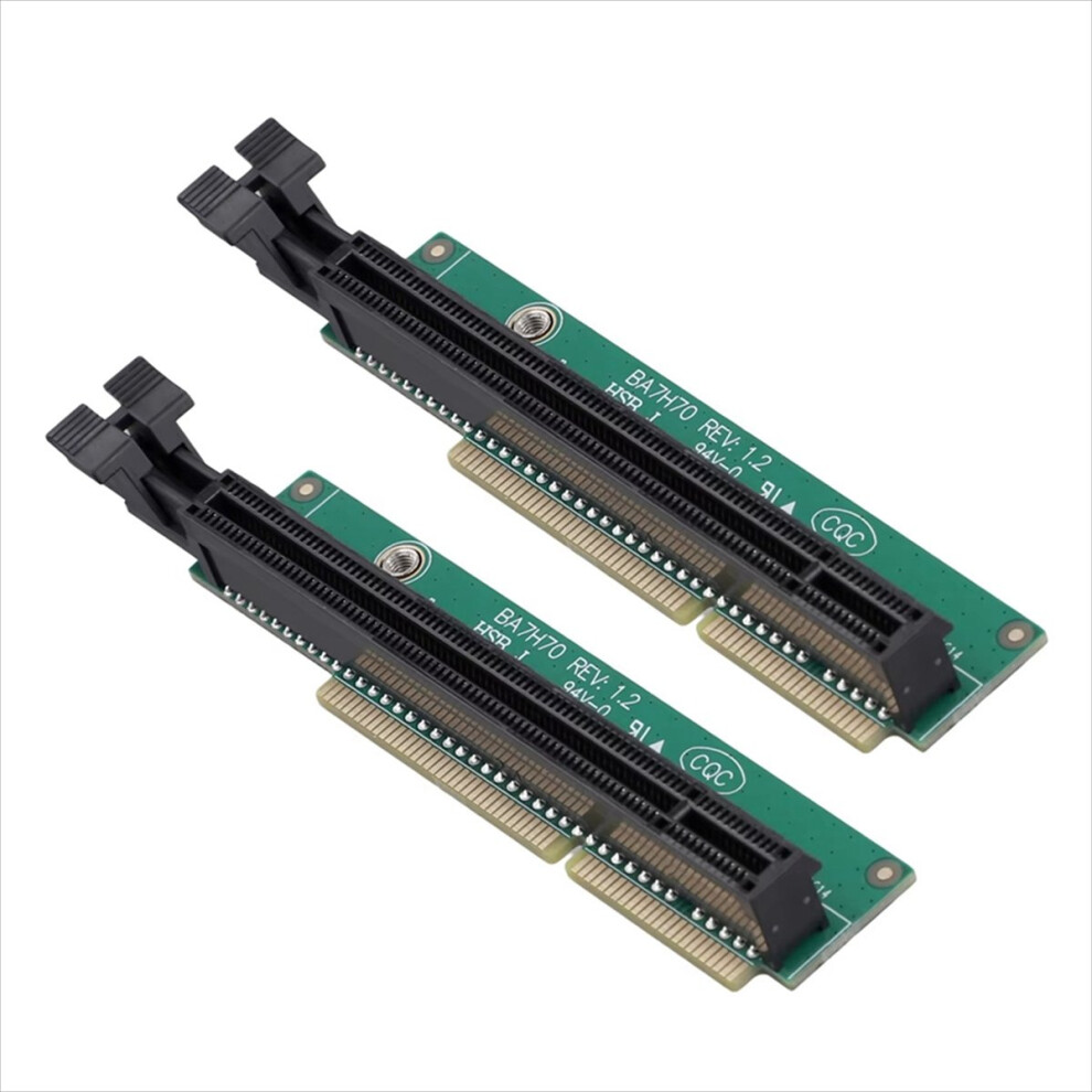 2Pcs Pci-E 16X Graphic Card Expansion Adapter For Tiny5 Series Models P330 M920q M720q M920x 01Aj940 Riser Card 4852463357063