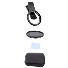 52-mm-Objektivfilter, einstellbare Lichtreduzierung, variabler ND-Filter, Fotozubehör für Handys, Spiegelreflexkameras, Smartphones