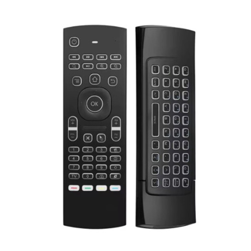 2.4G Wireless Remote Control with Keyboard MX3 Intelligent Remote Control Backlight for Set-Top Box Smart TV