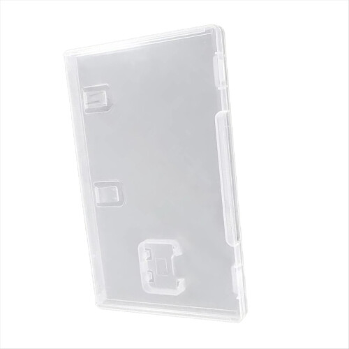 Custodia trasparente per schede di gioco per Switch, stile libro, con coperchio e scatola portaoggetti 1