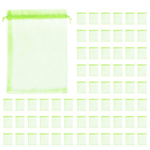 100 bolsas de malla protectoras para frutas con cordón, reutilizables, para cultivo de uvas y fresas, para control de plagas.