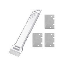 Herramienta de limpieza para raspador de metal mecanizado CNC, accesorios para impresora 3D con 3 cuchillas SK5