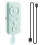 Protable Bluetooth Remote Control Self-Timer Camera Stick Shutter Button Wireless Controller Light Green 1