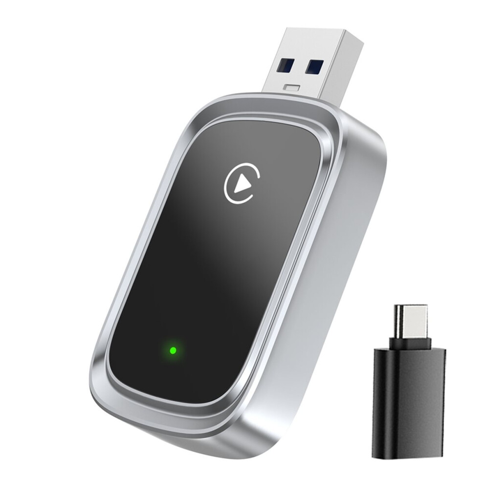 Wireless Carplay Adapter Receiver Stable Connection Fast Auto Pairing Suitable For Vehicle Modern Driving Convenience 4853670326217