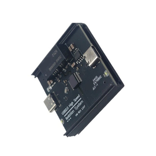 USB 2.0 High-Speed-Isolator (480 Mbit/s) – Eliminiert Decoder-Massestrom – Akustischer Schutz – USB-Anschlussversorgung 1