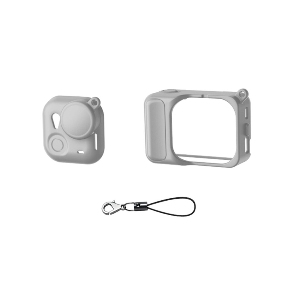 Silicone Protective Cover For Go Ultra Action Camera Protective Cover With Lens Protection Accessories Gray 4853670334397