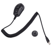 -18 USB-Handmikrofon für Euro Truck Simulator 2, mit PTT-Unterstützung, USB-Gerät, Tastatur mit Mikrofonhalterung