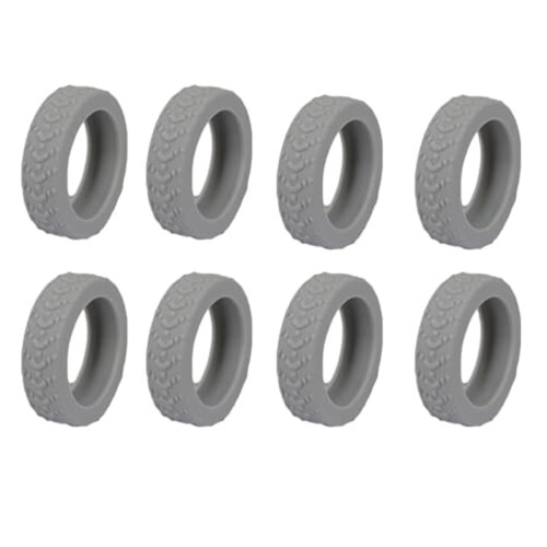 8pcs Suitcase Wheel Protector, Silent Silicone Wheel Protector, Universal Wheel Replacement Accessory