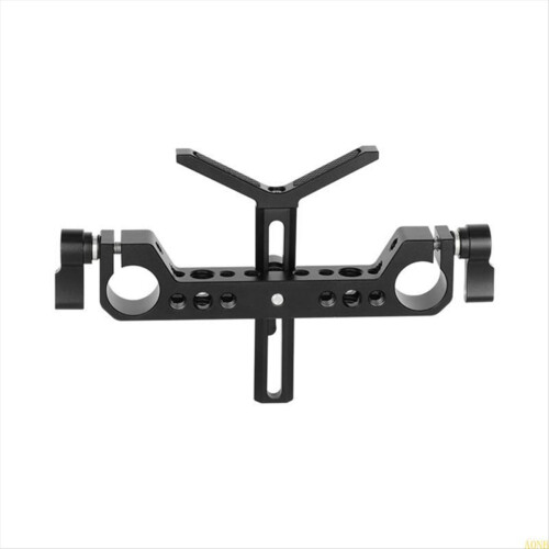 Camera Shoulder Mount Double Hand Grip Adjustable Lens Support for DSLR Camera Camcorder Support Accessories