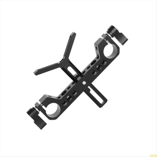 Camera Shoulder Mount Double Hand Grip Adjustable Lens Support for DSLR Camera Camcorder Support Accessories 2