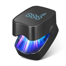 Nagelbehandlungsgerät mit 905 nm Infrarot- und 470 nm blauem LED-Laser, effektive Onychomykose-Therapie für den Heimgebrauch, Schwarz