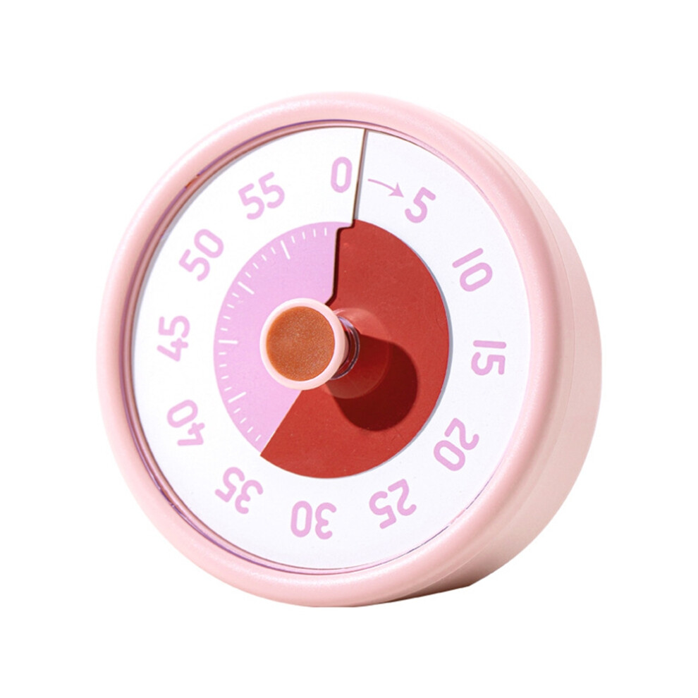 Cute Visual Timer Silent Time Manager Kitchen Timer Reminder Round Visualization Countdown Timer Kitchen Cooking B