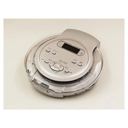 Neuer CD-Player mit Boost-System, hoher Klangqualität, stoßfest, MP3-Format, LCD-Display, 3,5-mm-Audioanschluss 1
