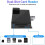 Docking Station for Pro 7, Hub, USB 3.0 X 2, USB-C 60W PD Charging Capability, Card Reader 7