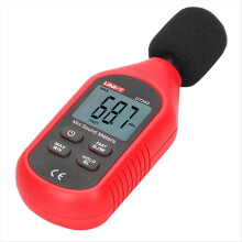 UT353 Schallpegelmesser (Dezibel-Monitor) 30–130 dB, Mini-Audio-Schallpegelmesser
