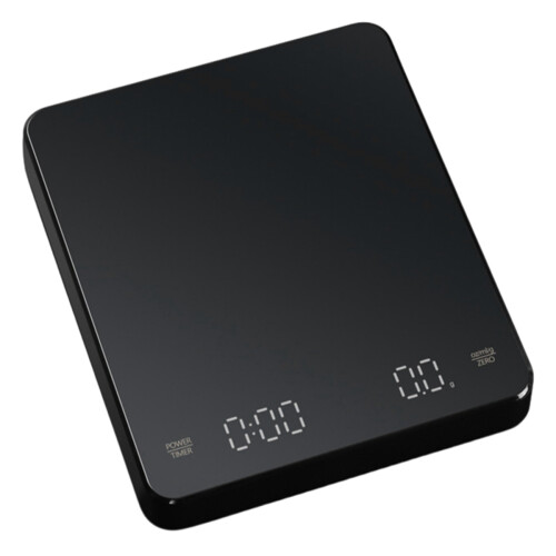 Pour-over Coffee Scale, -Border Timer, Accurate Kitchen Electronic Scale, Rechargeable, Smart Digital Display