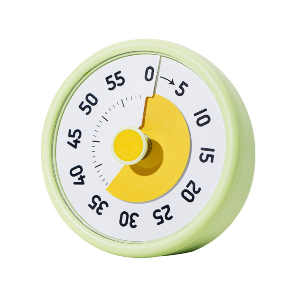 Cute Visual Timer Silent Time Manager Kitchen Timer Reminder Round Visualization Countdown Timer Kitchen Cooking A