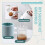 DIY Silikonform Eisgitterform, leicht zu entnehmende Form, Mini-Eisbox, kompakte Eisaufbewahrungsbox, B 5