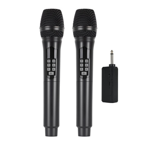2.4G Wireless Microphone Handheld Microphone with Receiver for Singing Wedding Speech
