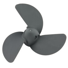 Propeller 7 1/4 Zoll x 4 3/4 Zoll 58130-ZV0-841ZB für Honda Außenbordmotor BF2 / BF2,3 PS XNH283X (STIN GRAU)