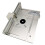 Router Table Insert Board Electric Wood Milling Flip for Woodworking Workbench Silver 4
