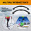 Protection Snowboard Fit for All Size Mono-Board Skiing Board Protective Case Tips,2Pcs 7
