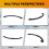 Protection Snowboard Fit for All Size Mono-Board Skiing Board Protective Case Tips,2Pcs 6