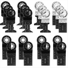 Oscillating Blades,20Pcs Multitool Blades,Metal Wood Quick Release Saw Blades