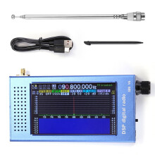 SDR V6 Digital-Kurzwellenradio mit 4,3-Zoll-IPS-Bildschirm, MW, SSB, CW, Amateurfunk, Vollbandempfänger