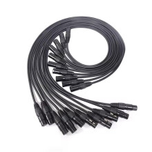 10 Stück 1 m langes 3-PIN-Kabel für DJ-Bühnenbeleuchtung, Mikrofon- und Lautsprecheranschluss, Mikrofonkabel für LED-PAR-Moving-Heads