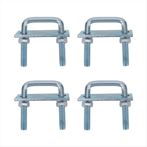 4 Pack Leaf Spring Clamp Kit Fits Springs Up Locks Together for Stabilizing Provides Better L 2