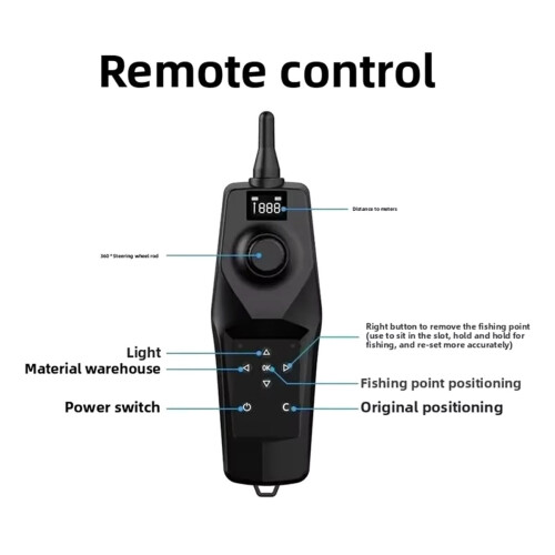 Remote Control Beidou Automatic Return Baiting Boats for D26 D26 Illuminated Version D26C Baiting Boats 1