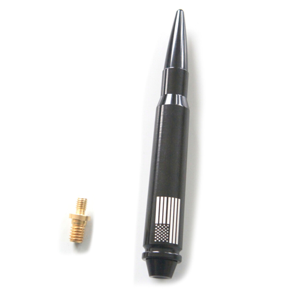 Antenna Mast For Jeep Wrangler Jk Jl Tj Gladiator Jt 1997-2021 Heavy Gauge Billet Aluminum Aerial Replacement Black 4851066312660