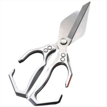Forbici da cucina multifunzionali per impieghi gravosi, forbici per pollame per impieghi gravosi, nuove forbici ergonomiche 2 in 1 in argento