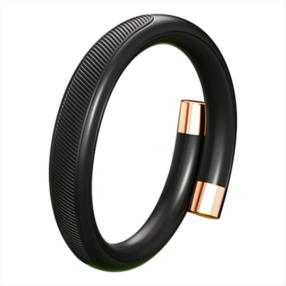 Mosquito Repellent Bracelet, Insects Belt, Deet-Free, Outdoor Garden Wristband Black 4851066325097