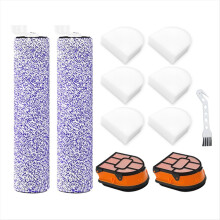 Brush Roller and Filter Replacement for Shark HydroVac AW201 WD201 WD100 WD101 WD200 Cordless Wet Dry Vacuum Cleaner