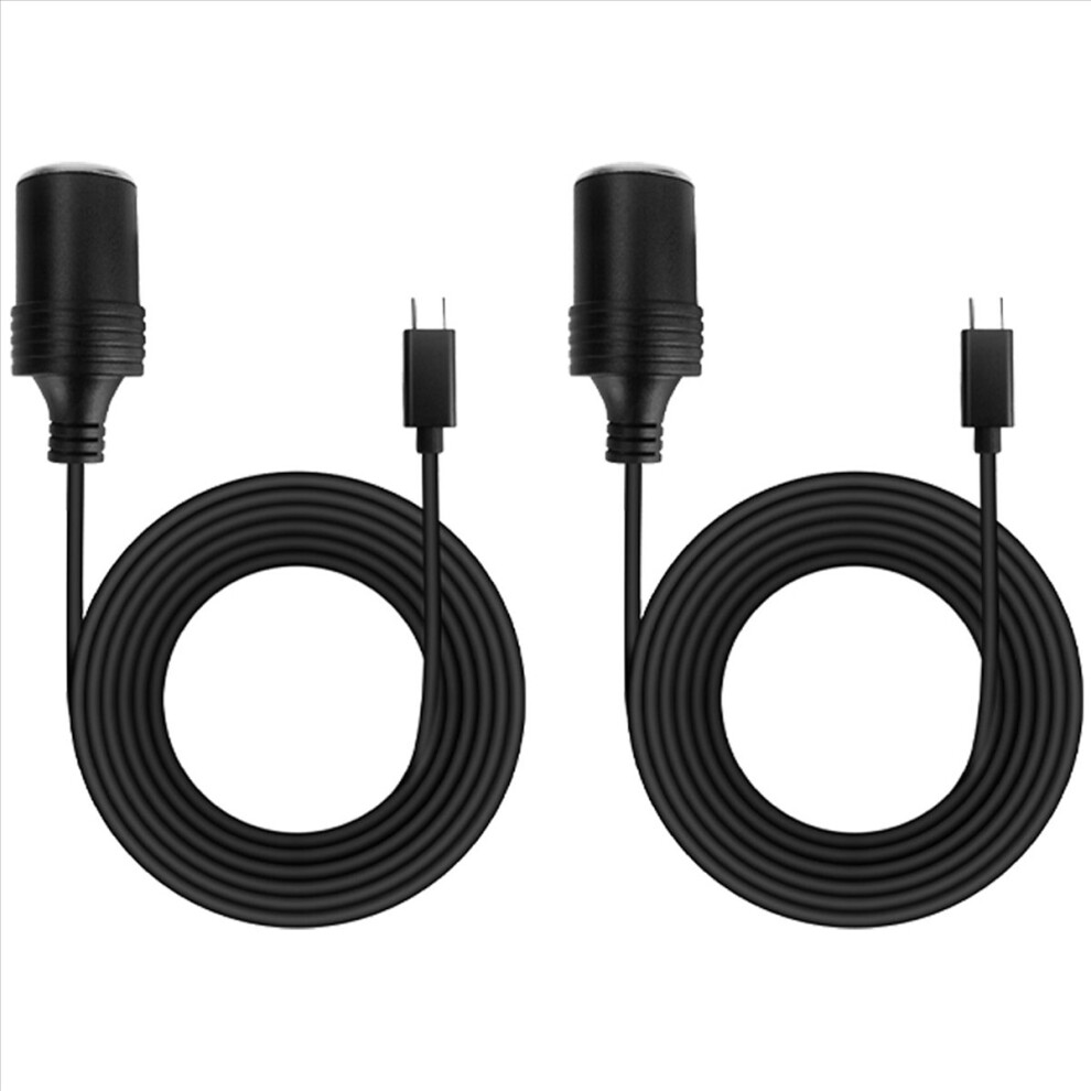2X Usb C Pd 45W 15V/3A Type Male To Cigarettes Lighter Socket Female Converter Adapter Cable 4851066340014