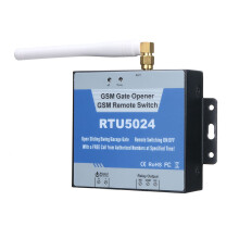 RTU5024 GSM relé otvárača brány, diaľkový ovládač pre mobilný telefón, 850/900/1800/1900MHz