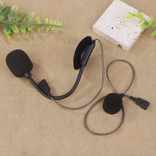 For Cardo PACKTALK Edge Motorcycle Bluetooth Intercom Microphone Cord Soft 2
