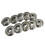 40 pezzi 8 x 22 7 mm cuscinetti per ruote skateboard scooter ABEC-5 608ZZ 4