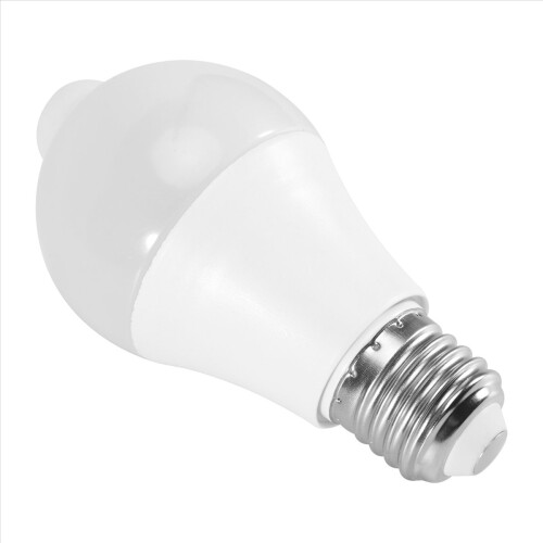 85-265V E27 PIR Motion Sensor Lamp 12W Bulb with Infrared Detector Security Light White 2