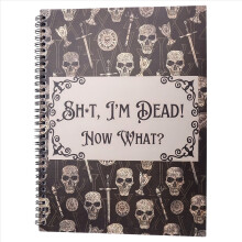 Divertente Sh-T I'M Dead End of Life Planner, Now What Book Guided Final Arrangements